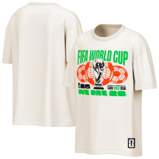 Футболка Outerstuff FIFA World Cup 2026 Mexico Global Event - Natural
