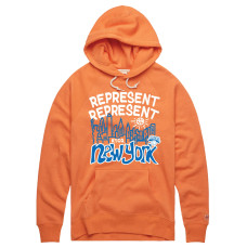 Толстовка Unisex New York Knicks Homage x A Tribe Called Quest Orange Represent Tri-Blend