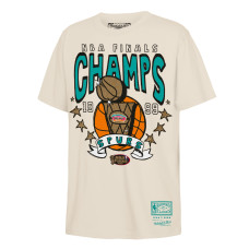 Подростковая San Antonio Spurs Mitchell & Ness Natural 1999 NBA Finals Champions Hardwood Classics History T-Shirt