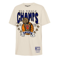 Детская футболка New York Knicks Mitchell & Ness Natural 1973 NBA Finals Champions Hardwood Classics History