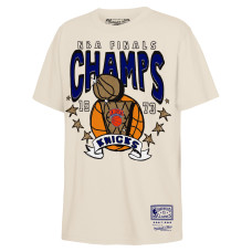Футболка для малыша New York Knicks Mitchell & Ness Natural 2026 NBA Finals Champions Retro
