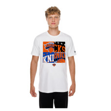 Футболка New York Knicks New Era White Block Logo