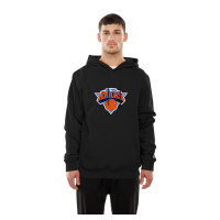 Толстовка New York Knicks New Era Black Front Back Logo