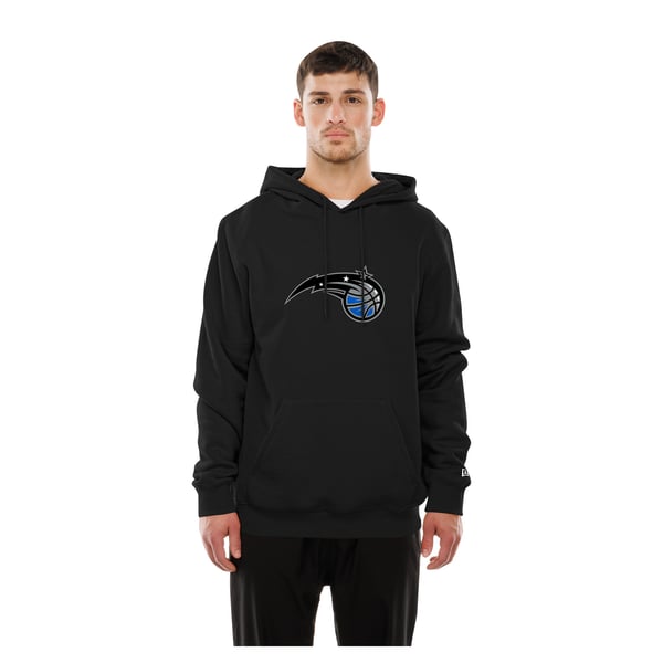 Толстовка Orlando Magic New Era Black Front Back Logo