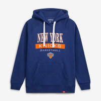 Толстовка Unisex New York Knicks Sportiqe Navy Olsen Tri-Blend Raglan