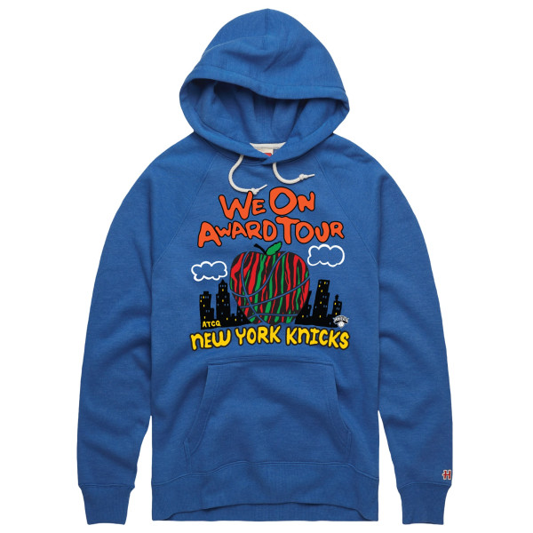 Толстовка Unisex New York Knicks x Homage x A Tribe Called Quest Blue We On Award Tour Tri-Blend