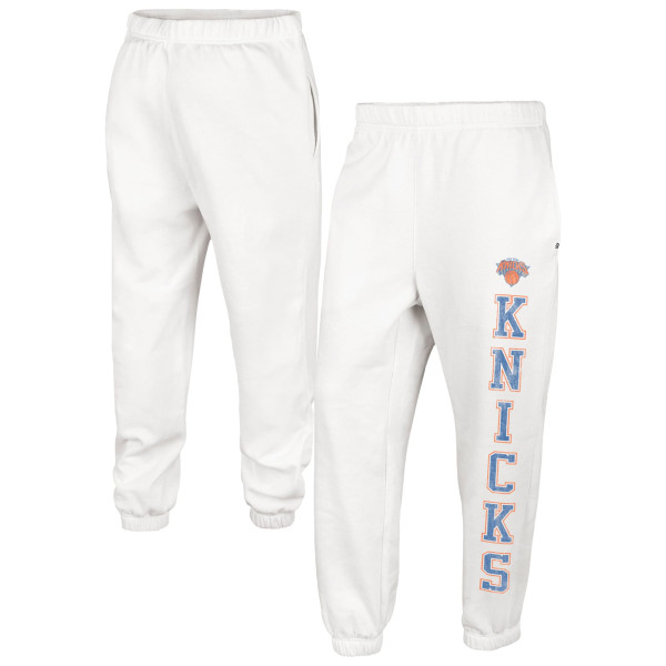 Женская New York Knicks 47 Cream Harper Jogger Sweatpants