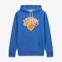 Толстовка Unisex New York Knicks Homage Blue Logo Tri-Blend Raglan