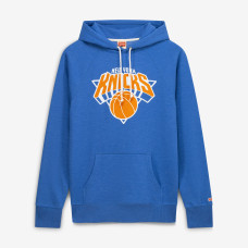 Толстовка Unisex New York Knicks Homage Blue Logo Tri-Blend Raglan
