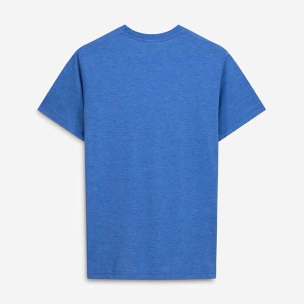 Футболка Unisex New York Knicks Homage Blue Logo Tri-Blend