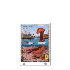 FIFA 8.5 x 11 World Cup 2026 Boston Host City Acrylic Plaque