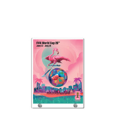FIFA 8.5 x 11 World Cup 2026 Miami Host City Acrylic Plaque