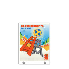 FIFA 8.5 x 11 World Cup 2026 San Francisco Host City Acrylic Plaque