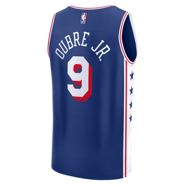 Джерси Philadelphia 76ers Kelly Oubre Jr. Fanatics Blue Fast Break - Icon Edition