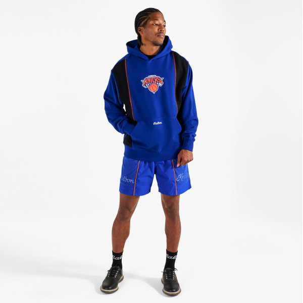 Толстовка Malbon Golf x New York Knicks Blue Borough