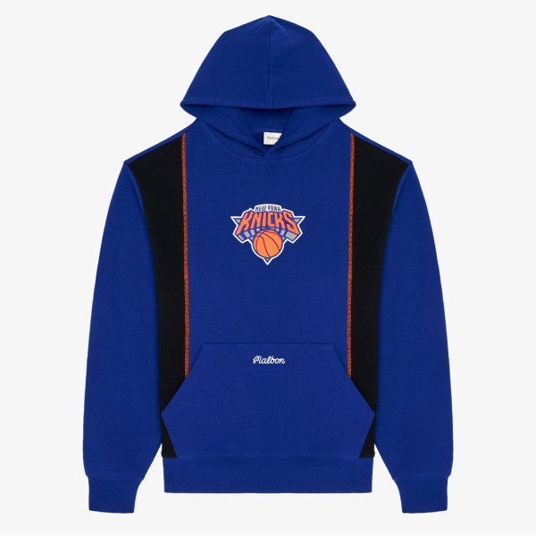 Толстовка Malbon Golf x New York Knicks Blue Borough