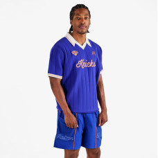 Поло Malbon Golf x New York Knicks Blue Uptown Knit