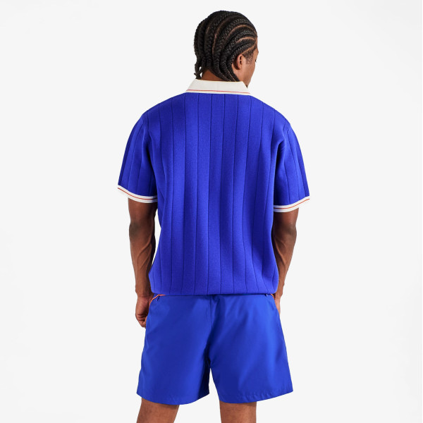 Поло Malbon Golf x New York Knicks Blue Uptown Knit