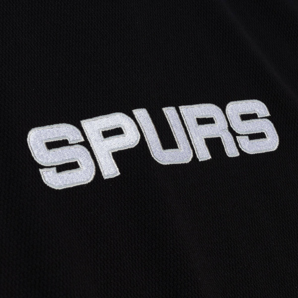 San Antonio Spurs Mitchell & Ness Black 2002-03 Black Authentic Sleeveless Shooting Shirt