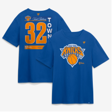 Футболка New York Knicks Karl-Anthony Towns Blue 2026 NBA Finals Name & Number Legacy