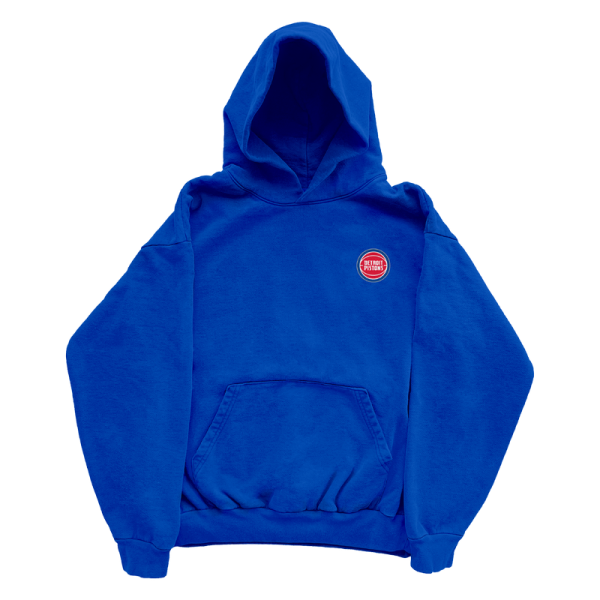 Detroit Pistons Warren Lotas Blue Horsepower Hoodie