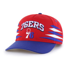 Бейсболка Philadelphia 76ers 47 Red Diamond Cut Hitch