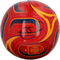 Мяч с автографом Xavi Spain National Team Fanatics Authentic Red