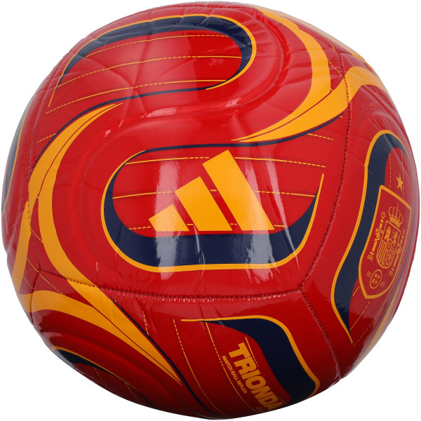 Мяч с автографом Xavi Spain National Team Fanatics Authentic Red