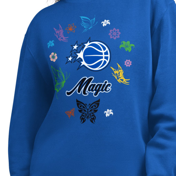 Женская свитшот Orlando Magic G-III 4Her by Carl Banks Blue Spring Bloom