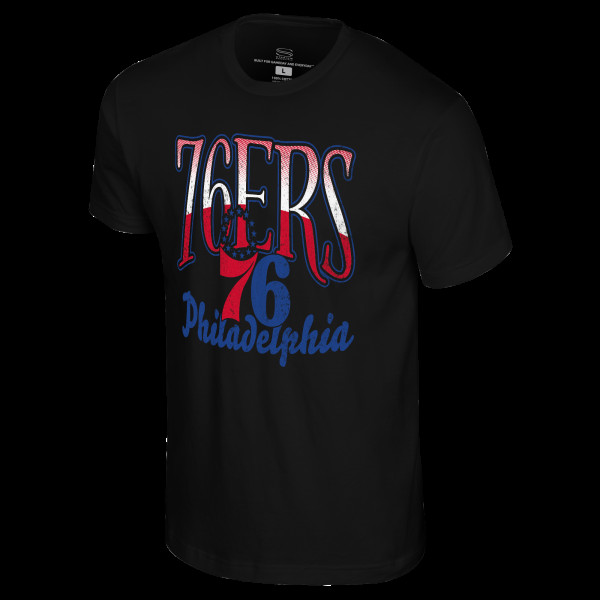 Футболка Unisex Philadelphia 76ers Stadium Essentials Black Sky High