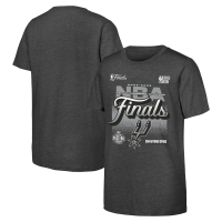 Подростковая San Antonio Spurs Outerstuff Charcoal 2026 NBA Western Conference Champions Authentic Locker Room T-Shirt