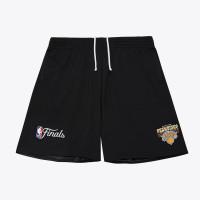 Шорты New York Knicks Mitchell & Ness Black 2026 NBA Finals Champions Mesh