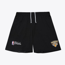 Шорты New York Knicks Mitchell & Ness Black 2026 NBA Finals Champions Mesh