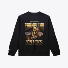 Свитшот New York Knicks Mitchell & Ness Black 2026 NBA Finals Champions