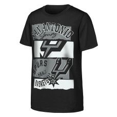 Подростковая San Antonio Spurs Outerstuff Black In The Paint T-Shirt