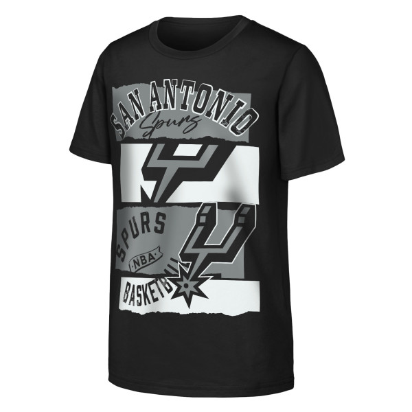 Подростковая San Antonio Spurs Outerstuff Black In The Paint T-Shirt
