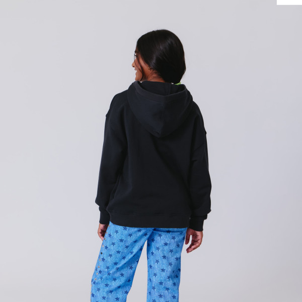 Подростковая New York Knicks Terez Black Technicolor Hoodie