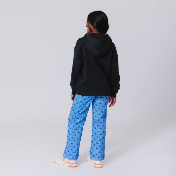 Подростковая New York Knicks Terez Black Technicolor Hoodie