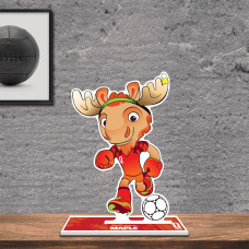 FIFA Maple World Cup 2026 Kicking Mascot Standee