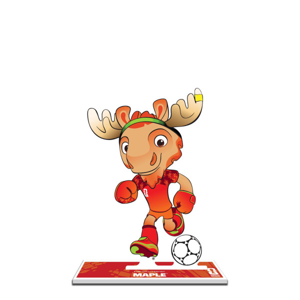 FIFA Maple World Cup 2026 Kicking Mascot Standee