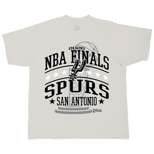 Футболка Unisex San Antonio Spurs Stadium Essentials Cream 2026 NBA Finals No Regrets Urban