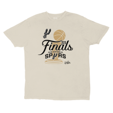 Футболка Unisex San Antonio Spurs Stadium Essentials White 2026 NBA Finals Cruise Vintage