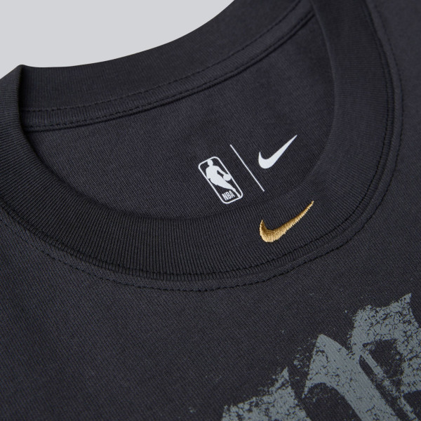 Футболка New York Knicks Nike Gray 2026 NBA Finals Champions Authentic Locker Room Limited Edition On Court