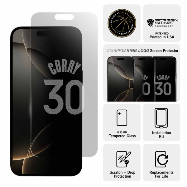 Защитное стекло Golden State Warriors Stephen Curry Clear