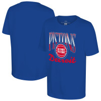 Подростковая Detroit Pistons Stadium Essentials Royal Sky High T-Shirt