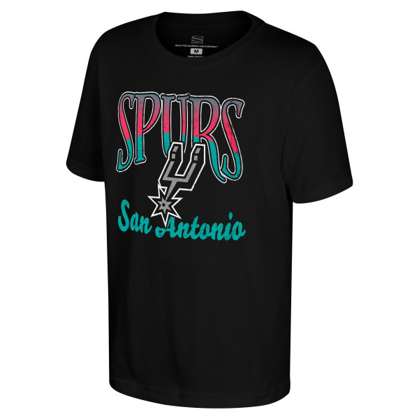 Подростковая San Antonio Spurs Stadium Essentials Black Sky High T-Shirt
