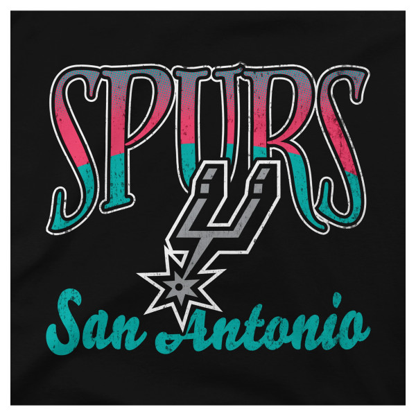 Подростковая San Antonio Spurs Stadium Essentials Black Sky High T-Shirt