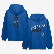 Толстовка Orlando Magic Desmond Bane Blue Hustle Name & Number