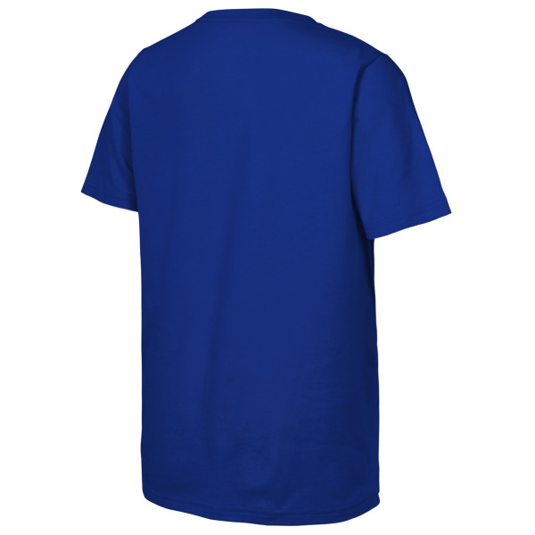 Подростковая New York Knicks Outerstuff Blue 2026 NBA Finals Champions Bold Teamwork T-Shirt