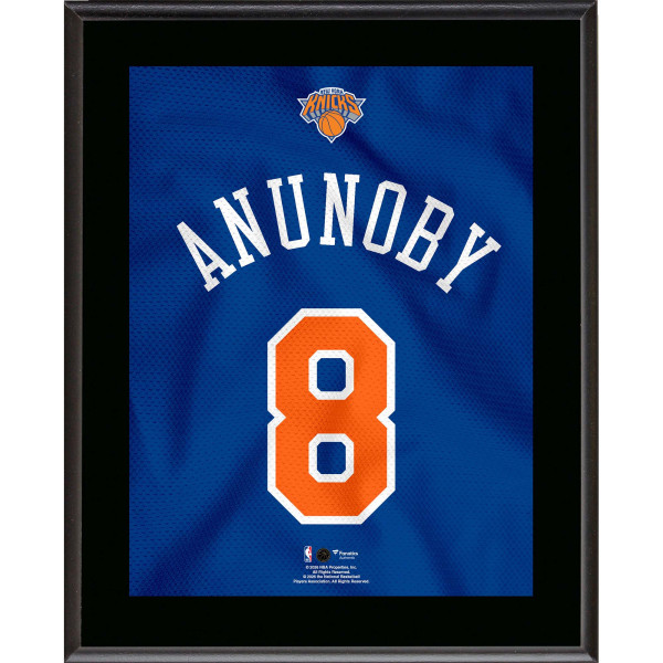OG Anunoby New York Knicks Fanatics Authentic 10.5 x 13 Jersey Number Sublimated Plaque